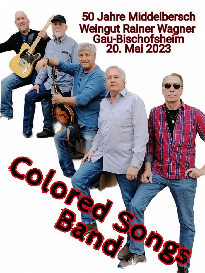 Colored songs band